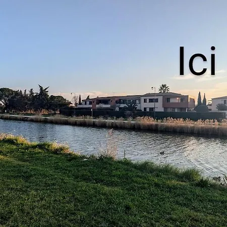 Joli Rez De Jardin Piscine Lejlighed Aigues-Mortes