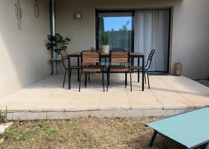 Διαμέρισμα Joli Rez De Jardin Piscine *